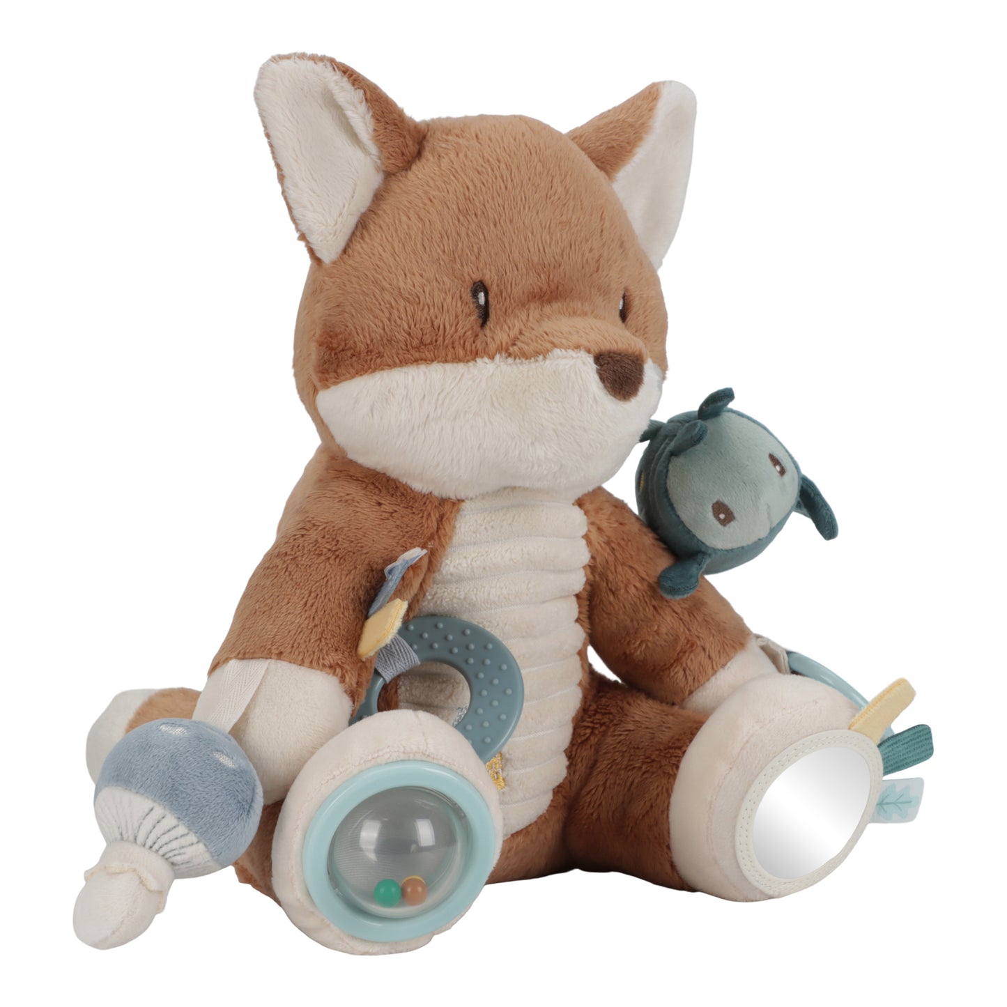 Peluche d'activité renard - Forest Friends - Little Dutch