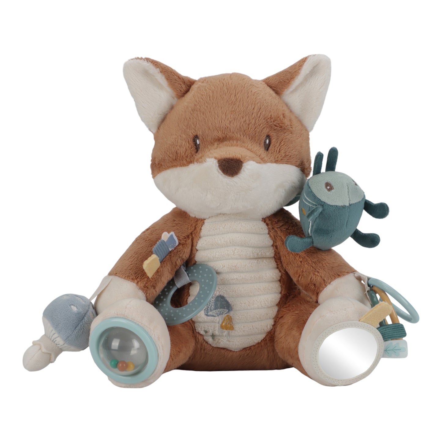Peluche d'activité renard - Forest Friends - Little Dutch