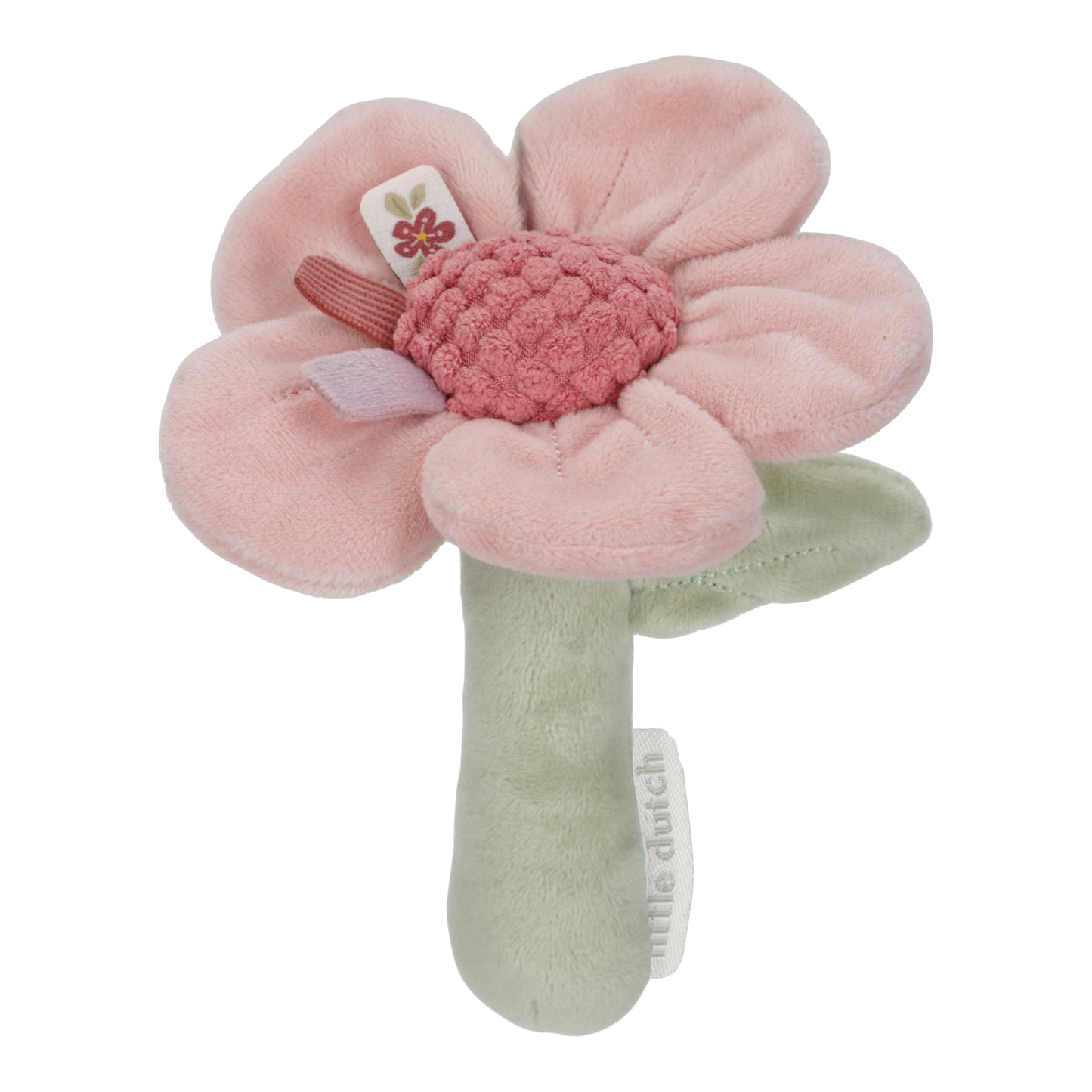 Hochet peluche fleur - Little Dutch