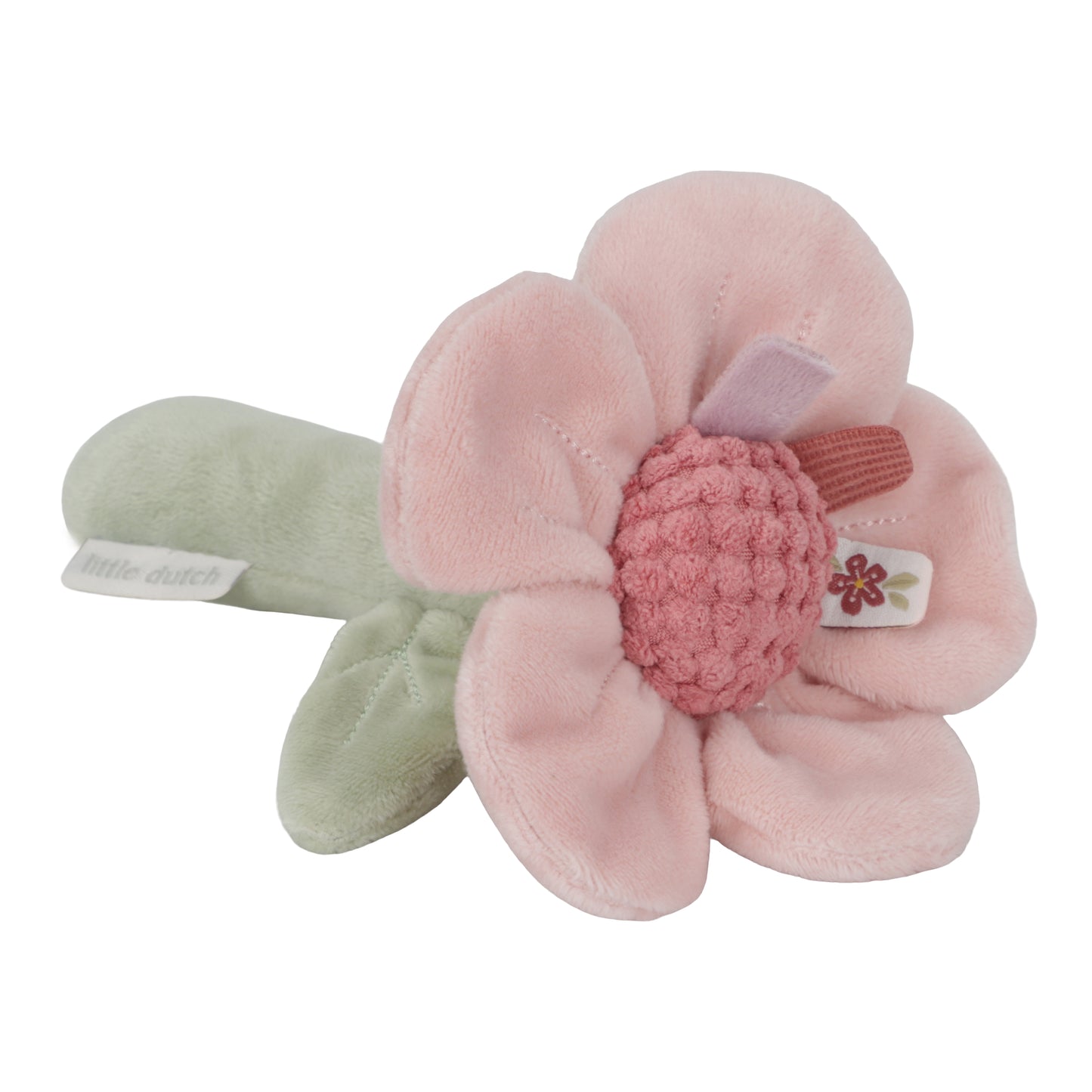 Hochet peluche fleur - Little Dutch