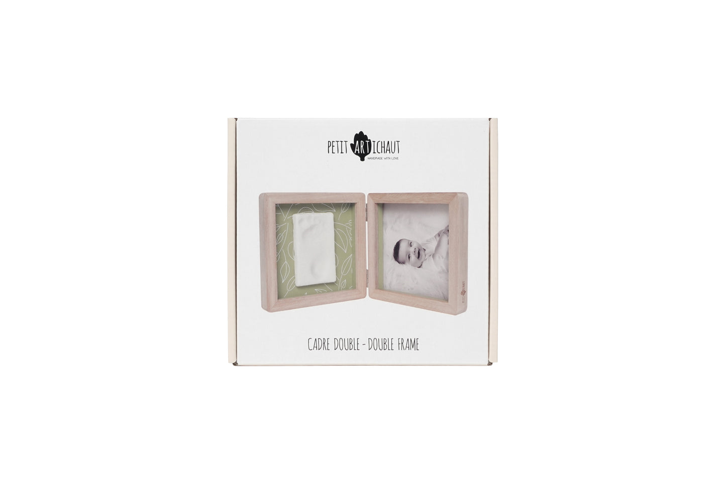 Cadre empreinte double - Petit artichaut