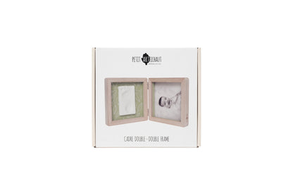 Cadre empreinte double - Petit artichaut