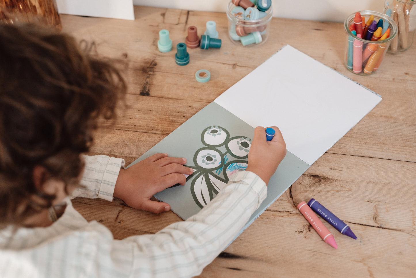Cahier de coloriage - Little Dutch