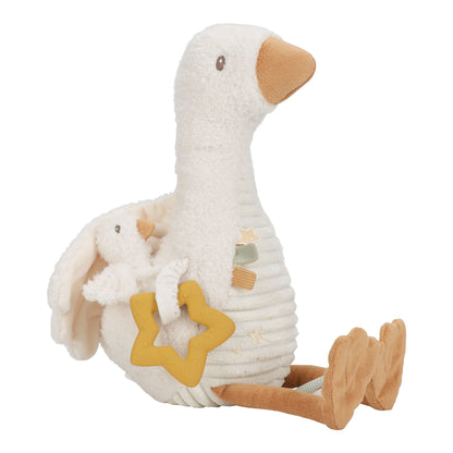 Peluche d'activité oie - Little Dutch