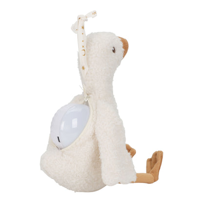 Peluche musicale et lumineuse oie - Little Dutch
