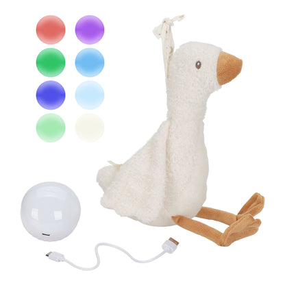 Peluche musicale et lumineuse oie - Little Dutch
