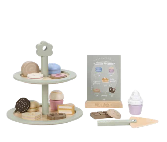 Présentoir à pâtisserie en bois - Little Dutch
