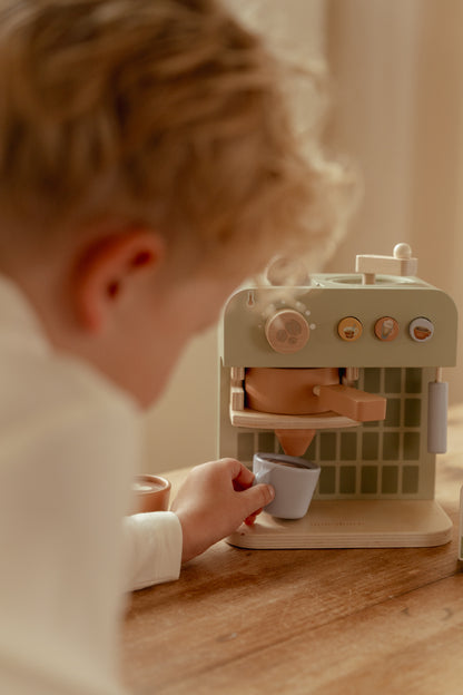 Machine à café en bois - Little Dutch