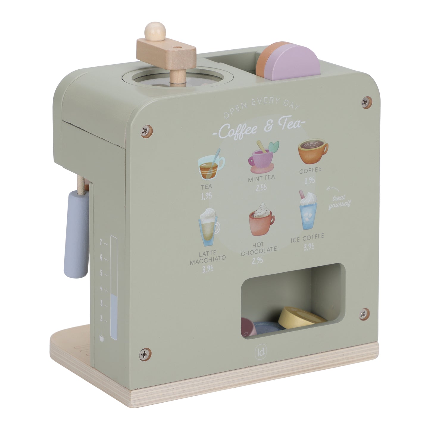 Machine à café en bois - Little Dutch