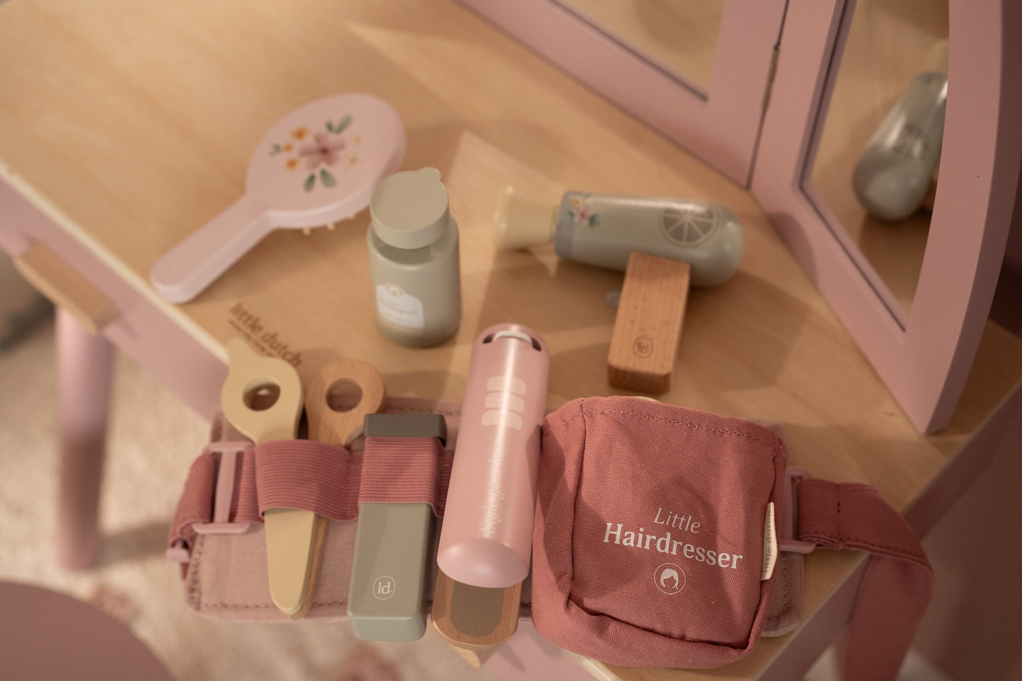 Set de coiffeur en bois - Little Dutch