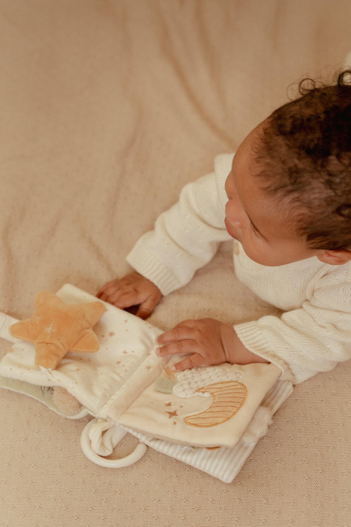 Livre d'activité tissu poussette - Little Dutch