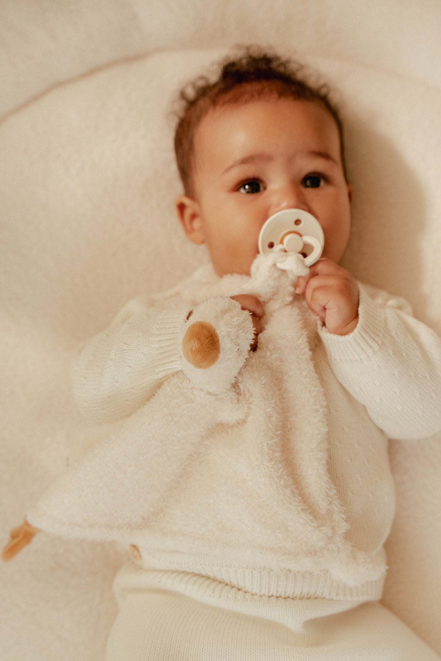 Doudou carré oie - newborn