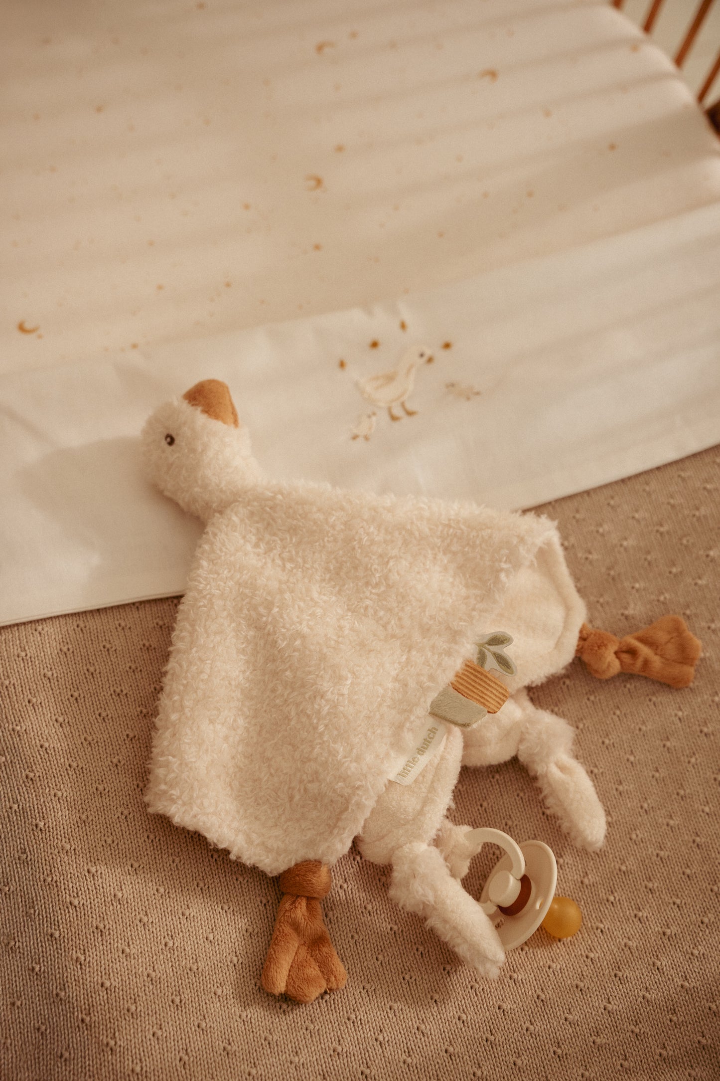 Doudou carré oie - newborn