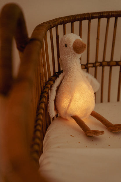 Peluche musicale et lumineuse oie - Little Dutch
