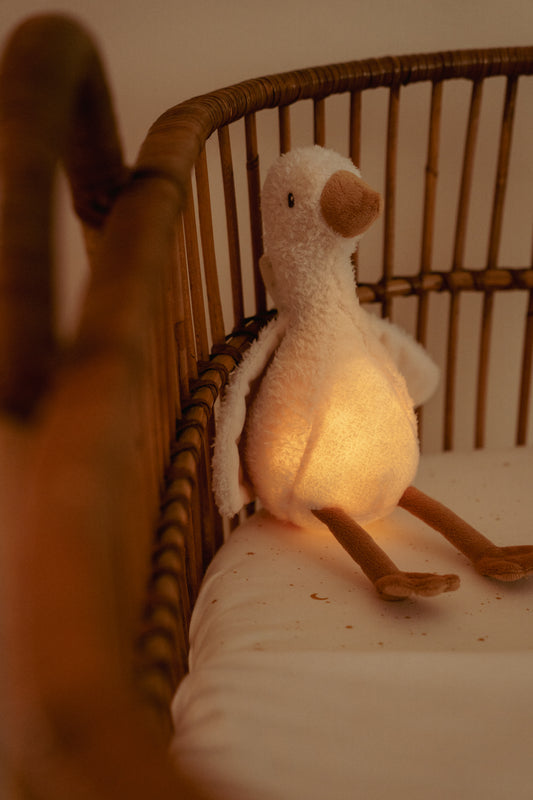 Peluche musicale et lumineuse oie - Little Dutch