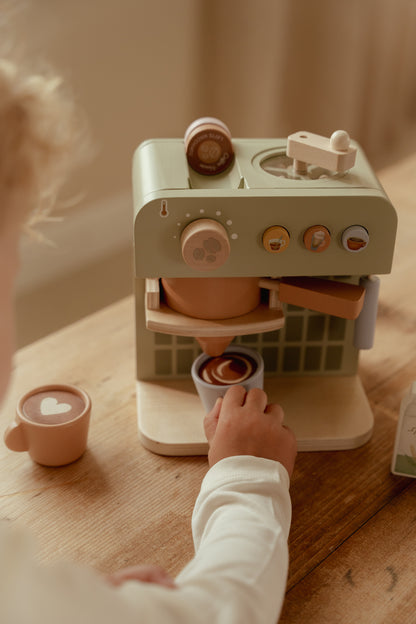 Machine à café en bois - Little Dutch