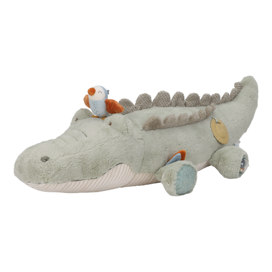 Peluche d'activité croco géante - safari