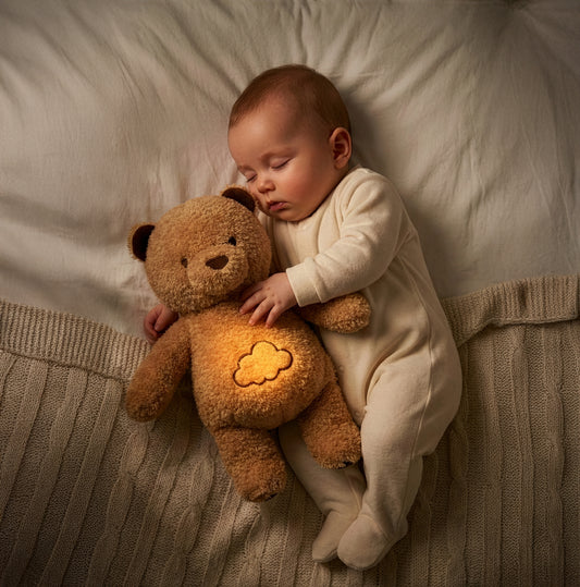 Cookie l'ours musical qui respire - veilleuse