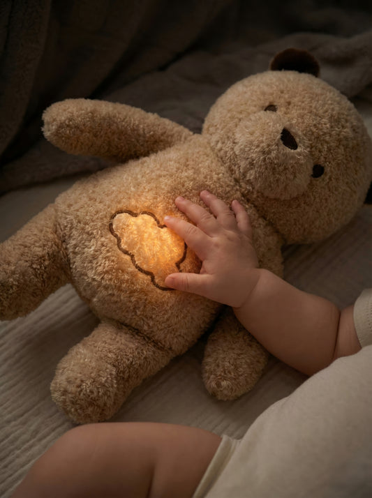Cookie l'ours musical qui respire - veilleuse