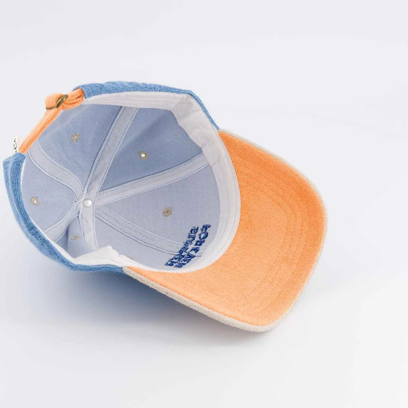 Casquette enfant éponge bleu 3-6 ans - Chamaye