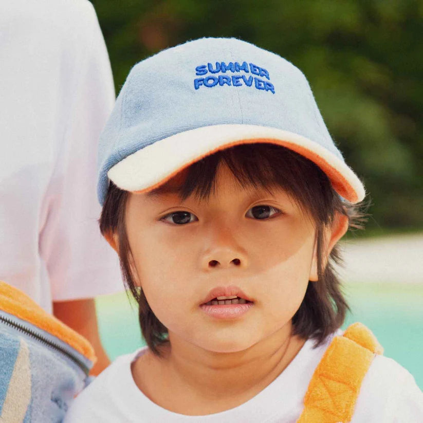 Casquette enfant éponge bleu 3-6 ans - Chamaye