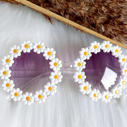 Lunettes de soleil fleur colorées - Happy by lies