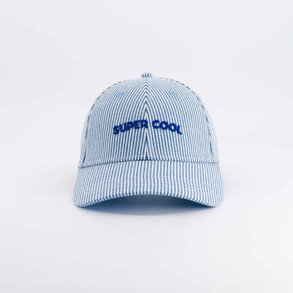 Casquette enfant super cool bleu - Chamaye