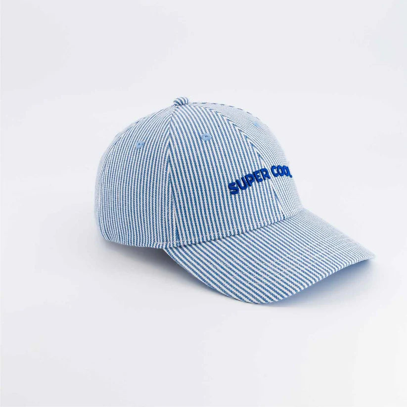 Casquette enfant super cool bleu - Chamaye