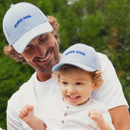 Casquette enfant super cool bleu - Chamaye
