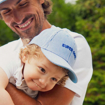 Casquette enfant super cool bleu - Chamaye
