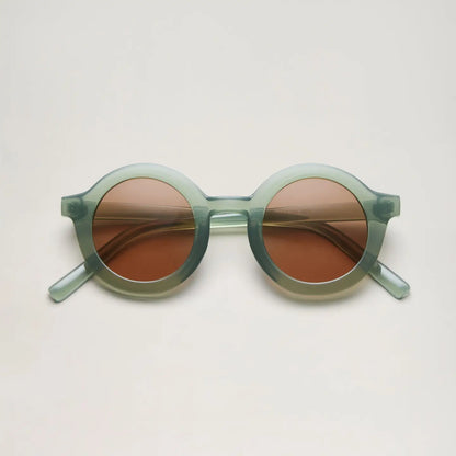 Lunettes de soleil bébé Signature rondes - BabyMocs
