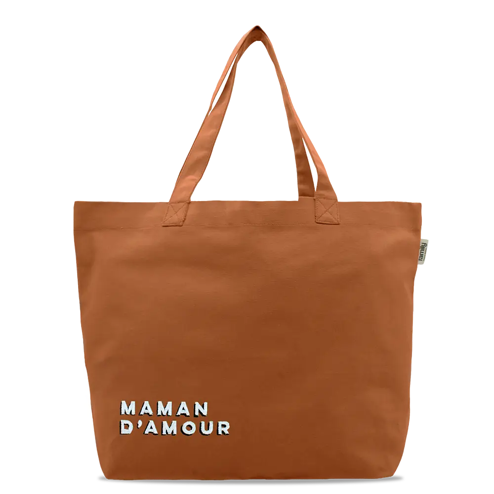 Sac maman d'amour camel
