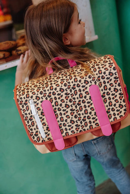 Cartable léopard - 6 ans et +