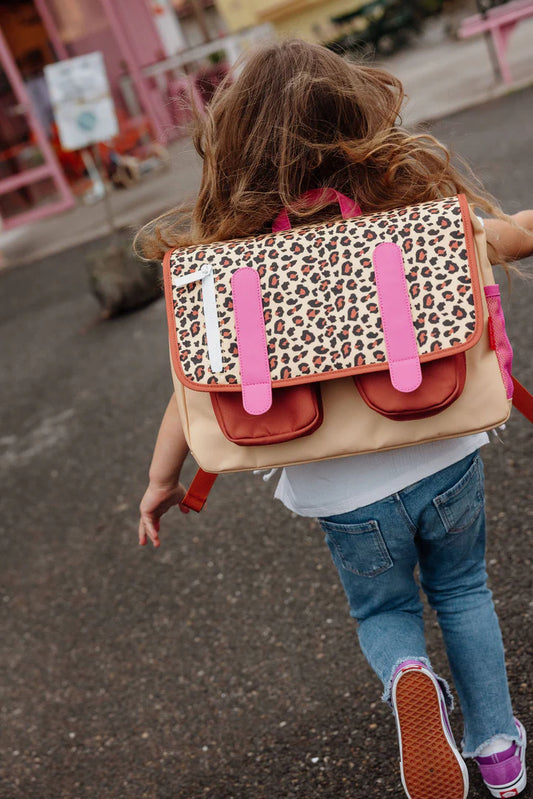 Cartable léopard - 6 ans et +