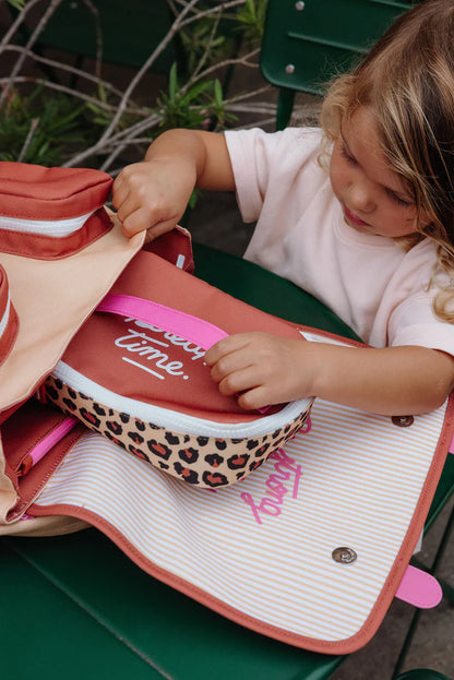 Cartable léopard - 6 ans et +