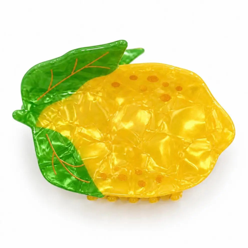 Pince citron - accessoires cheveux