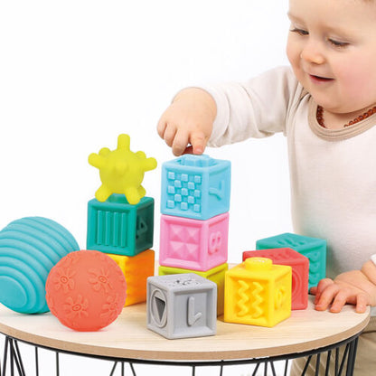 Coffret d'éveil - Balles texturées - LUDI