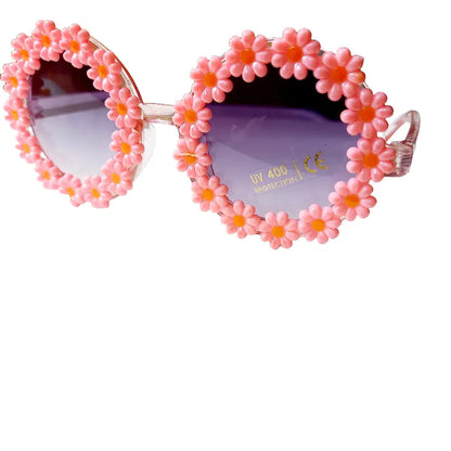 Lunettes de soleil fleur colorées - Happy by lies