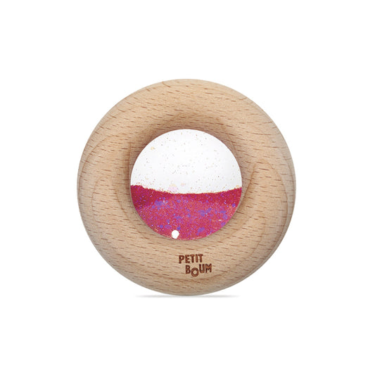 Donut - paillette rose