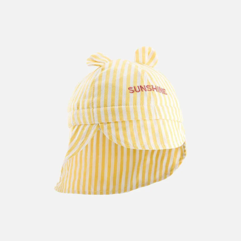 Chapeau bébé sunshine jaune - Chamaye