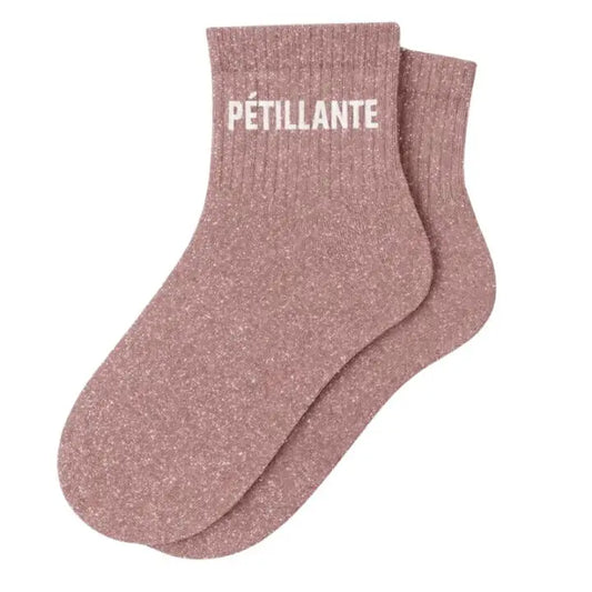 Chaussettes à paillettes - pétillante