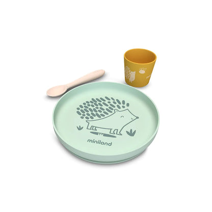Set repas silicone foret meal - Miniland