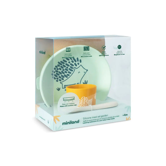 Set repas silicone foret meal - Miniland