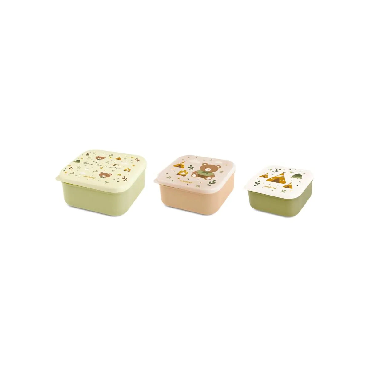 Boite à goûter x3 - Miniland