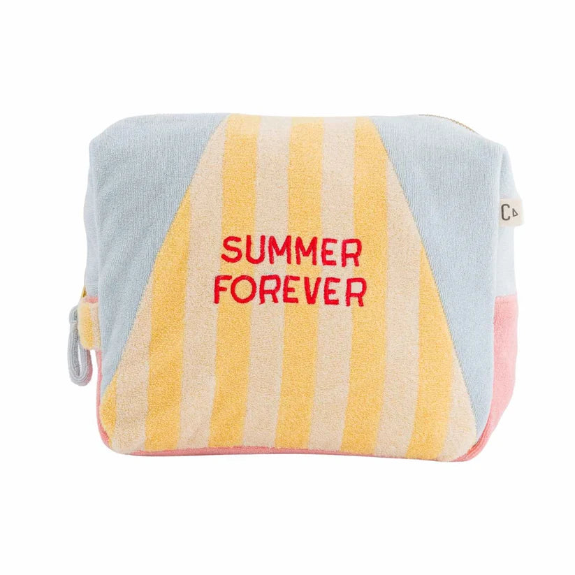 Trousse jaune et bleu  - éponge