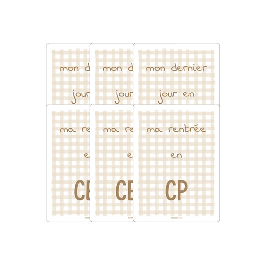 Cartes souvenirs Vichy - Papier Poetic