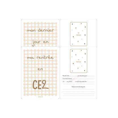 Cartes souvenirs Vichy - Papier Poetic
