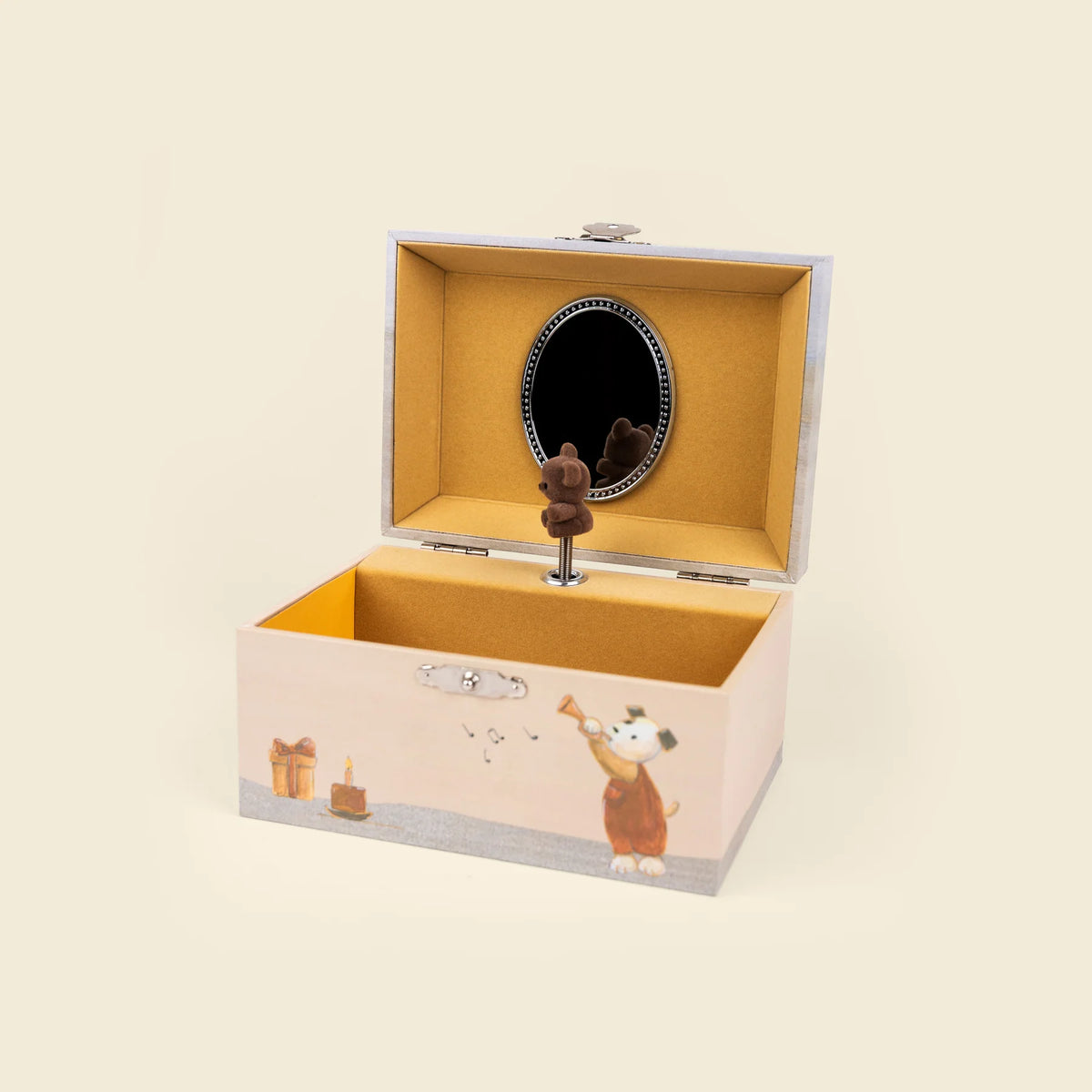 Boite à musique et à bijoux - ourson