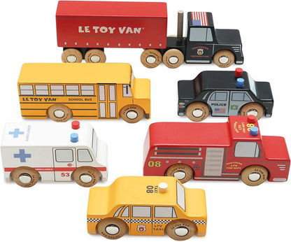 Set de véhicules en bois - Le Toy Van