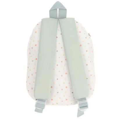 Sac à dos porte poupée  - Blanc et vert - Tutete